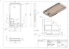 do 2d cad drawing, technical drawing for manufacturing