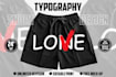 make a unique typography pants design
