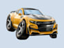 draw your car into cartoon style