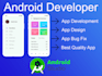 develop android app in kotlin or java application