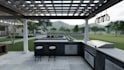design backyard, patio, garden, pool, landscape and 3d renderings