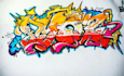 hand draw your brand, and name in graffiti time lapse video