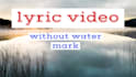 do awesome professional lyric video