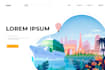 make wonderfull flat illustration for your website and app