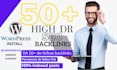 build high dofollow SEO, backlinks, link building