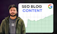 write SEO blog posts and articles as your content writer