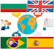 translate your text between bul, es, pt and eng