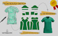 make digital sewing patterns from sketch with 3d fit testing