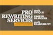 rewrite or proofread your content