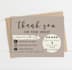 design amazon thank you card, product insert card