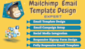 design responsive email template  by mailchimp
