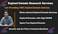 provide niche relevant expired and broken domain research services