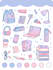 design cute aesthetic stickers for your merch or business