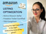 do keyword rich amazon listing creation and a plus content
