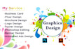 create professional any kind of graphics design