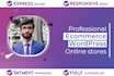 build a professional ecommerce store or online store