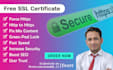 install free SSL certificate https, fix green padlock error