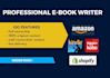 ghostwrite your nonfiction book or ebook