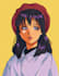 create classic retro 90s anime girl