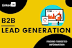 do b2b lead generation, targeted leads and web research