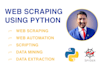 do web scraping using python beautifulsoup, selenium, scrapy