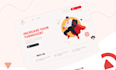 make a modern, clean and responsive website design