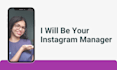 be your instagram manager