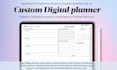 design custom digital planner for your business