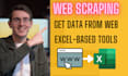 do web scraping in excel with vba