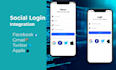react native social media login integration