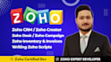customize zoho creator zoho crm zoho analytics API integration and write scripts