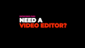be your youtube  vlog video editor for hire