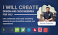 create, design and code websites for you