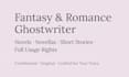 ghostwrite your romance or fantasy novella or novel