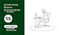 draw simple minimal black and white outline drawing illustrations
