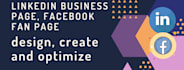design and create your facebook and linkedin business page