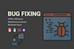 do bug fixing in HTML, CSS, javascript,bootstrap
