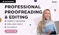 professionally proofread and edit your text