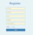 create login page in HTML and CSS