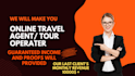 assist to open your virtual travel or tour agent business which can earn money