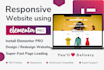 build wordpress website with elementor pro page builder