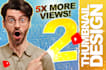 design high CTR youtube thumbnails get more clicks for your channel