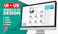 do UI UX design, website, dashboard ui, mobile app UI UX design