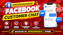 do facebook customer chat integration for your website