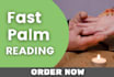 read your palm in detail  same day response within 24 hours