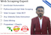 do web automation, scraping using node js puppeteer, cheerio