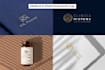 design minimalist flat custom or text logo