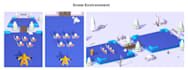 create hyper casual game graphics and low poly assets, 2d or 3d