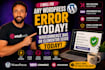 fix any wordpress error woocommerce bug or elementor issue today