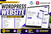design or redesign a wordpress website using elementor pro